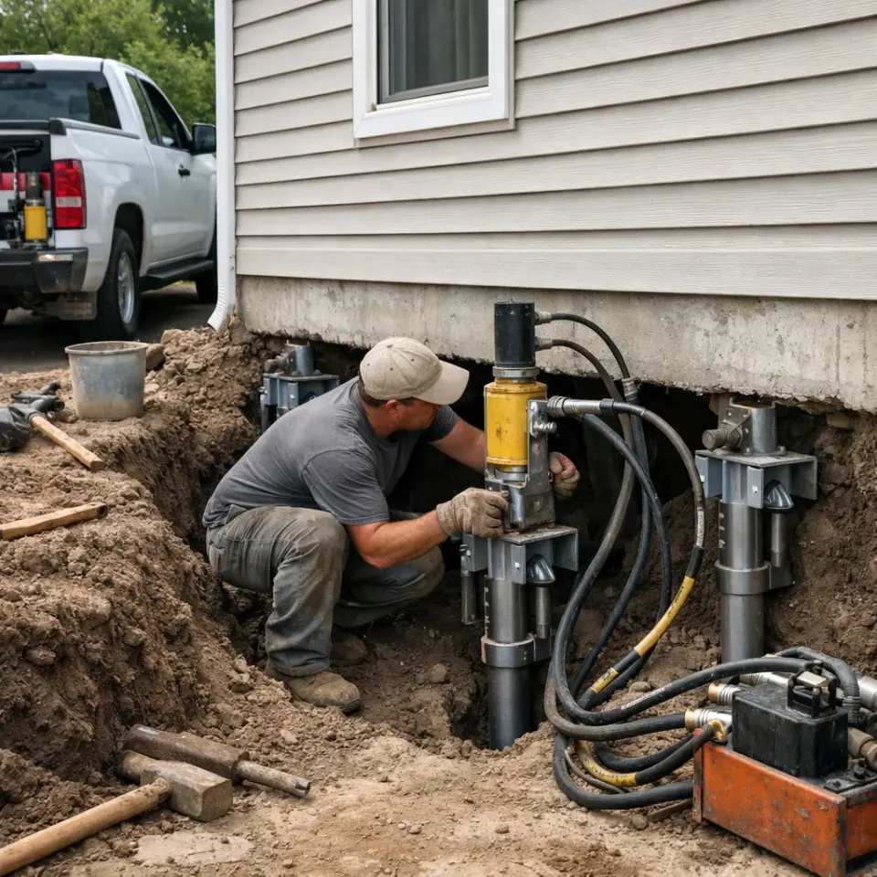 foundation repair Lancaster