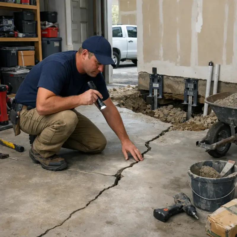 Foundation Settling Repair Dallas